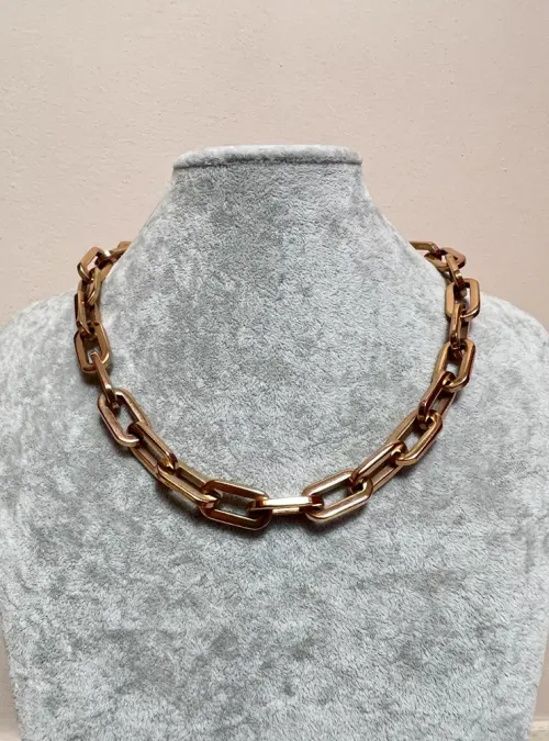 panicouture Roxy Metal necklace Rose gold